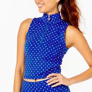 {Lilly Pulitzer} Brand New Callie Half Zip UPF 50+